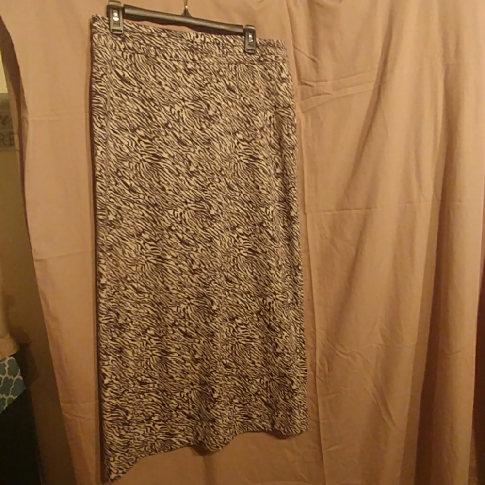 Leopard print maxi